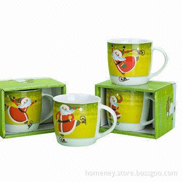 11oz Ceramic Mugs with Window Box